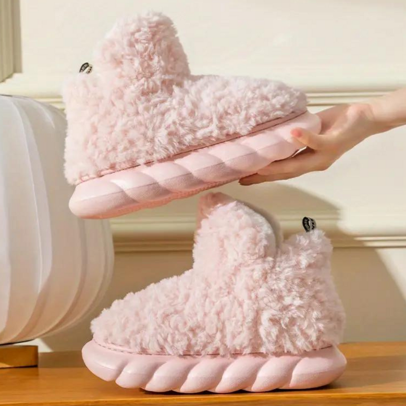 Nua - Comfy Teddy Pantoffels voor Dames