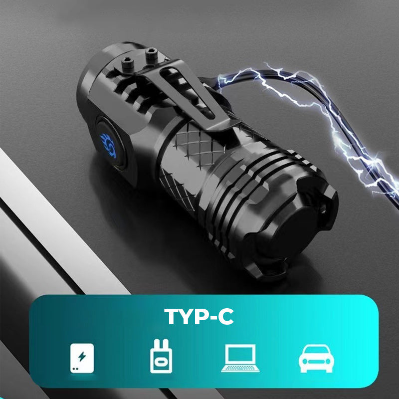 Compacte LED Zaklamp - LumenTorch
