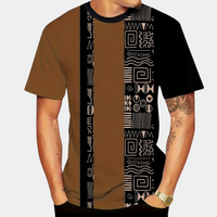 Casual T-Shirt met Kleurblokken voor Heren - Milo