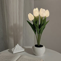 Decoratieve LED Tulp Tafellamp – Florima