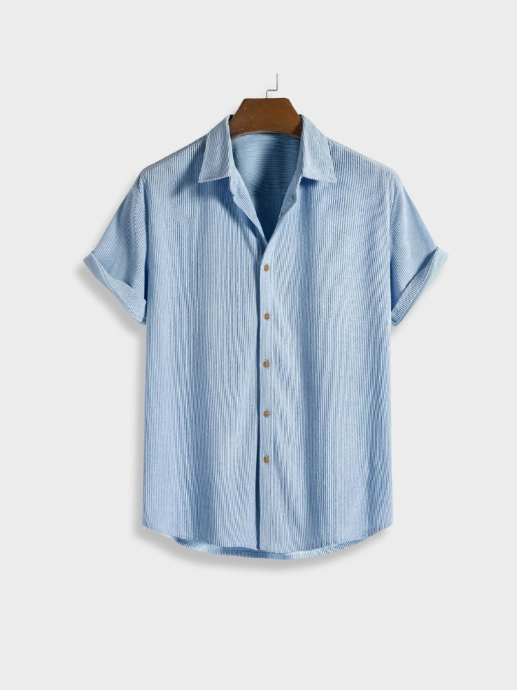 Heren Corduroy Zomerset met Knoopsluiting – Sven