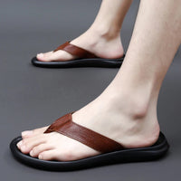 Comfortabele & Stijlvolle Heren Outdoor Zomerslippers – Leano
