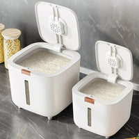 Luchtdichte Graandispenser met Deksel (5–10 kg) - GranoBox