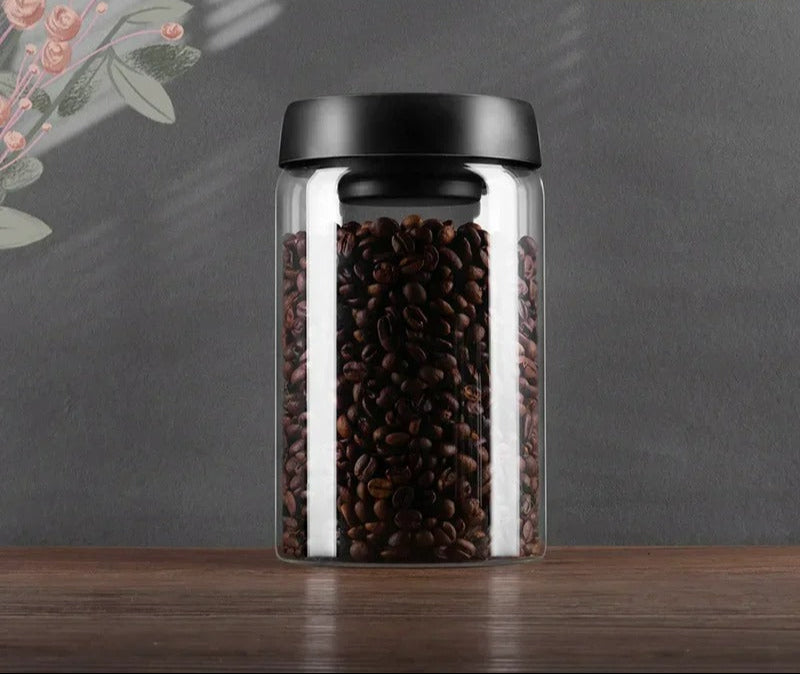 Koffieboon Opbergpot - AirVault