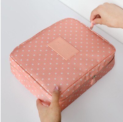 Compact Waterdichte Make-Up Reistas – 1+1 GRATIS Mini Cosmetica Tas