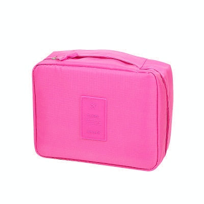 Compact Waterdichte Make-Up Reistas – 1+1 GRATIS Mini Cosmetica Tas