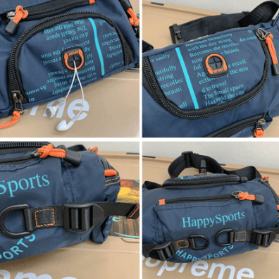 Waterdichte Heren Heup- en Schoudertas – Veelzijdige Reis- en Outdoor Rugzak