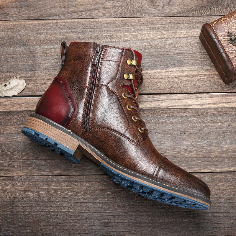 Bruine Heren Oxford Laarzen – Jules