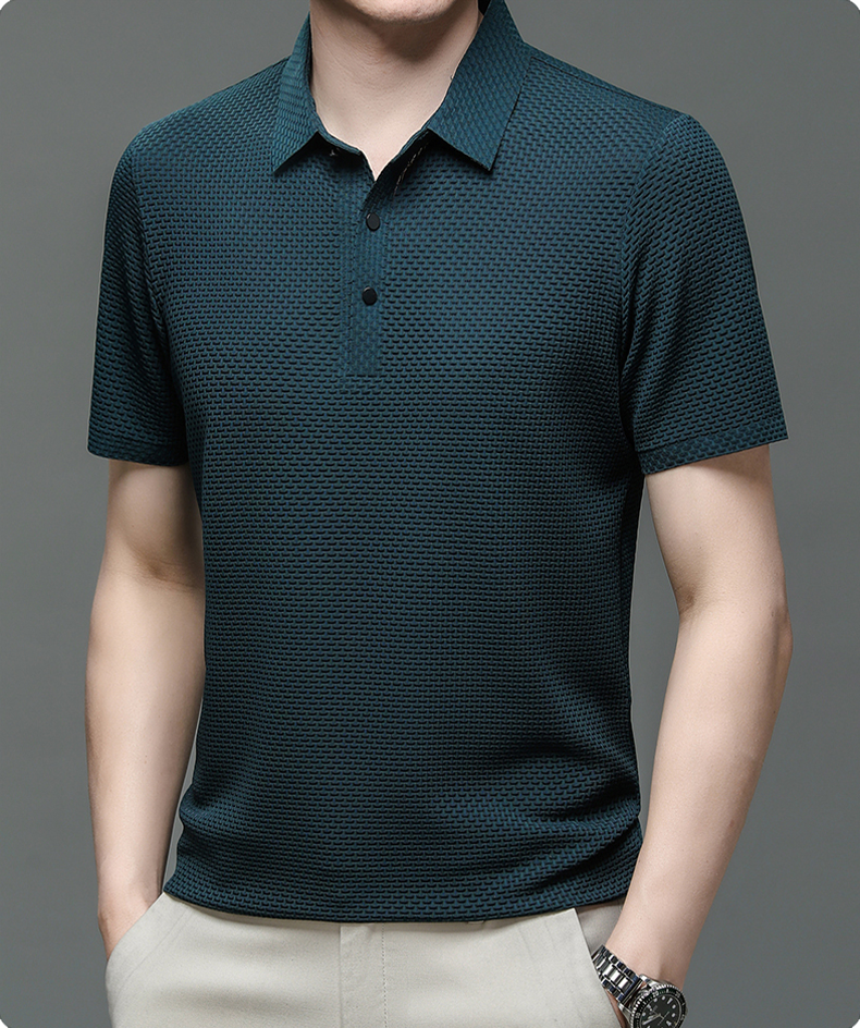 Herenpolo van Ademend Mesh – Matteo