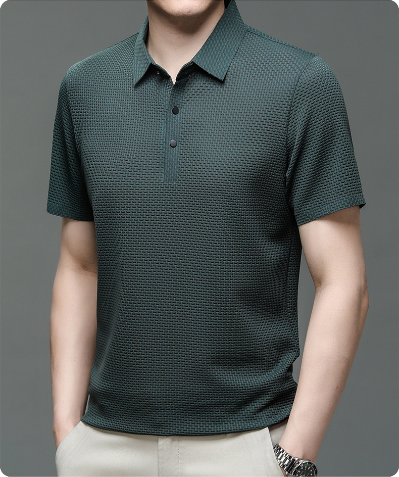 Herenpolo van Ademend Mesh – Matteo