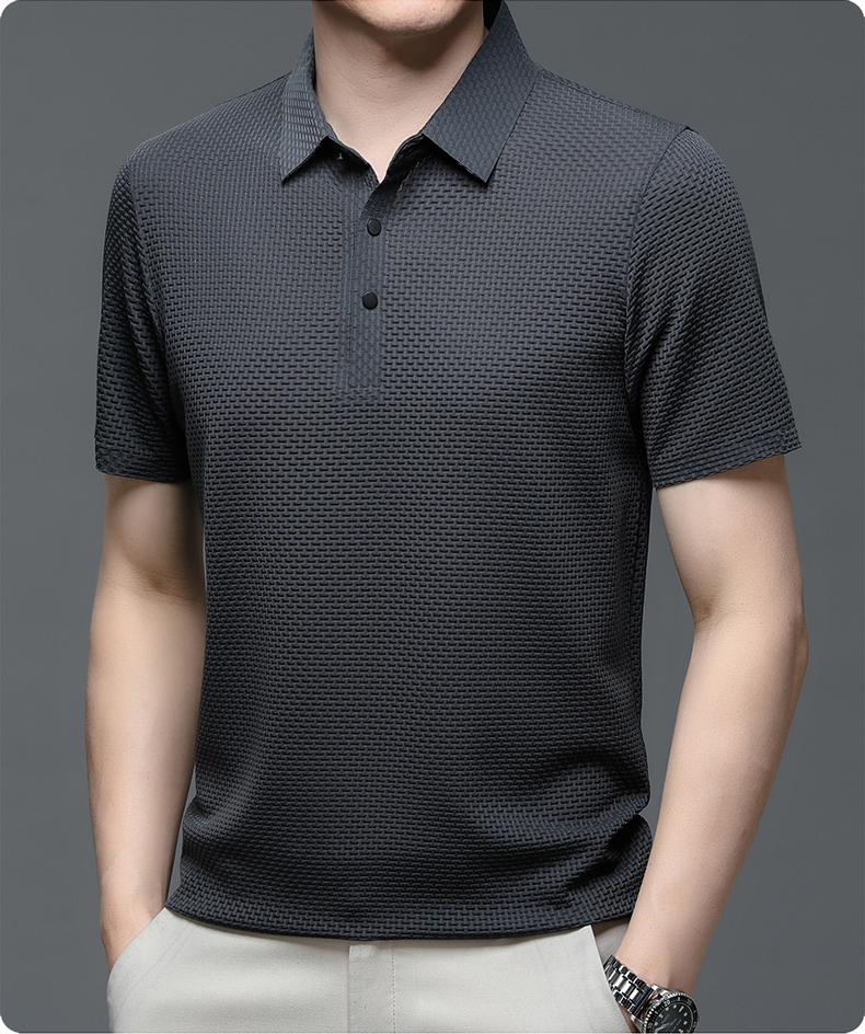 Herenpolo van Ademend Mesh – Matteo