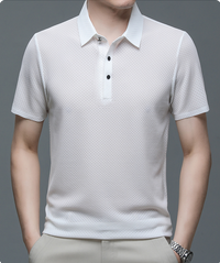 Herenpolo van Ademend Mesh – Matteo