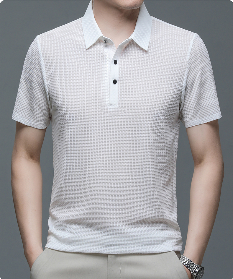 Herenpolo van Ademend Mesh – Matteo