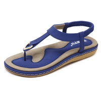 Lichte Platte Dames Zomersandalen - Elodie