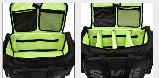 Waterdichte Multi-Vakken Sneakers & Gear Reistas