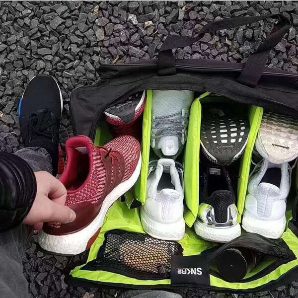 Waterdichte Multi-Vakken Sneakers & Gear Reistas