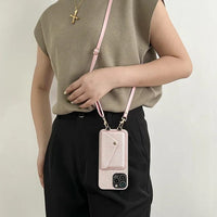 Leren Crossbody Telefoonhoes - Urban Chic