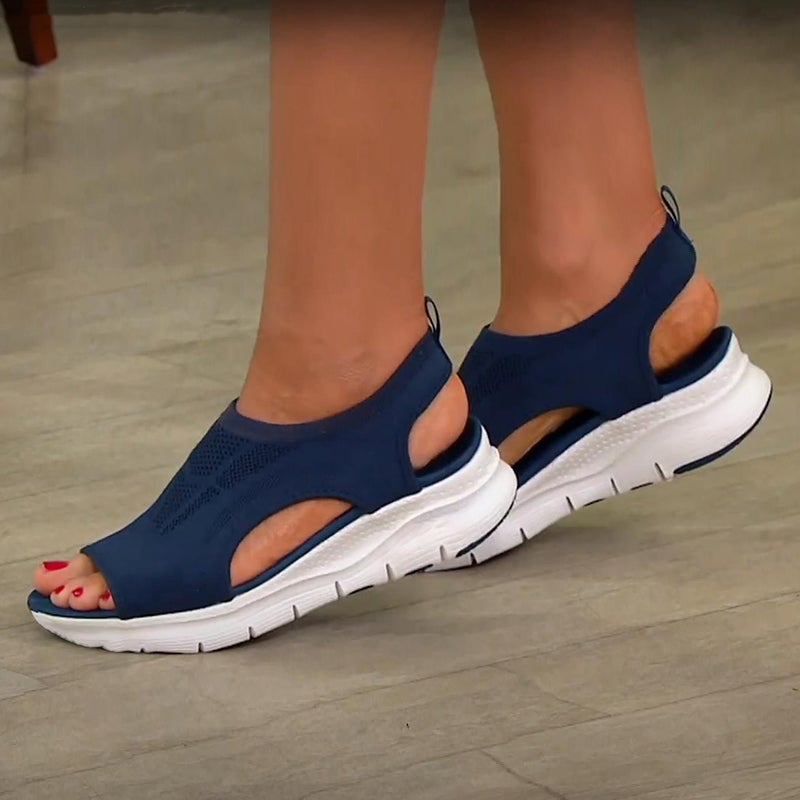 Mesh Plateausandalen voor Dames – Nova