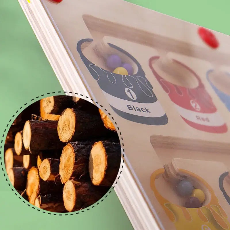 Magnetisch Tel- en Kleurlabyrint – ColorMaze
