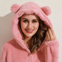 Superzachte Fleece Onesie met Berenoortjes - BearHug