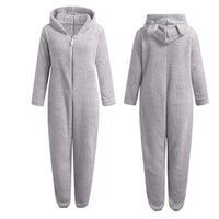 Superzachte Fleece Onesie met Berenoortjes - BearHug
