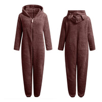 Superzachte Fleece Onesie met Berenoortjes - BearHug
