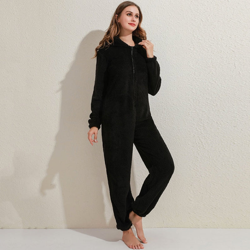 Superzachte Fleece Onesie met Berenoortjes - BearHug