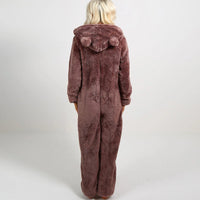 Superzachte Fleece Onesie met Berenoortjes - BearHug