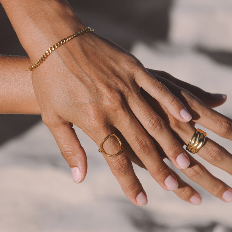 Ovale Pierścionek - Noa