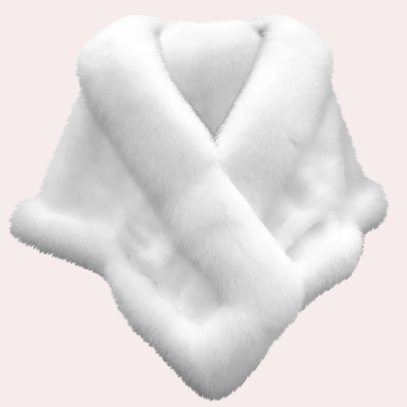 Warme Bontsjaal voor Dames - Elin