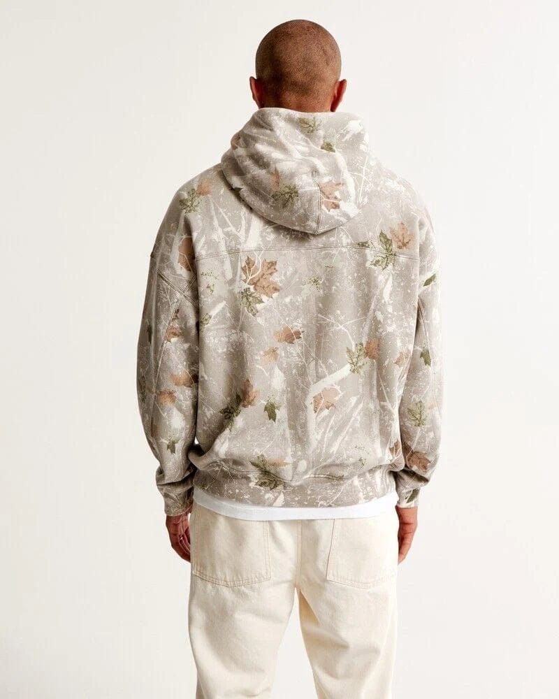Warme Herfsthoodie met Rugprint – Love