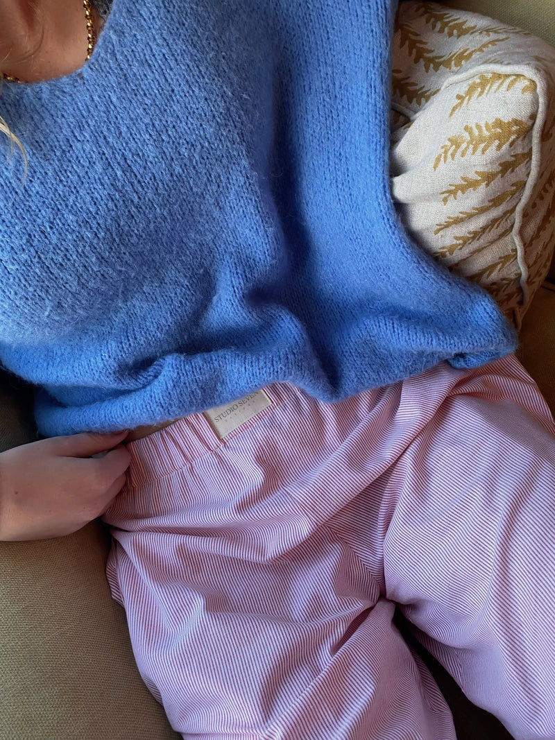 Dames Loungebroek met Streepdesign – Elvira
