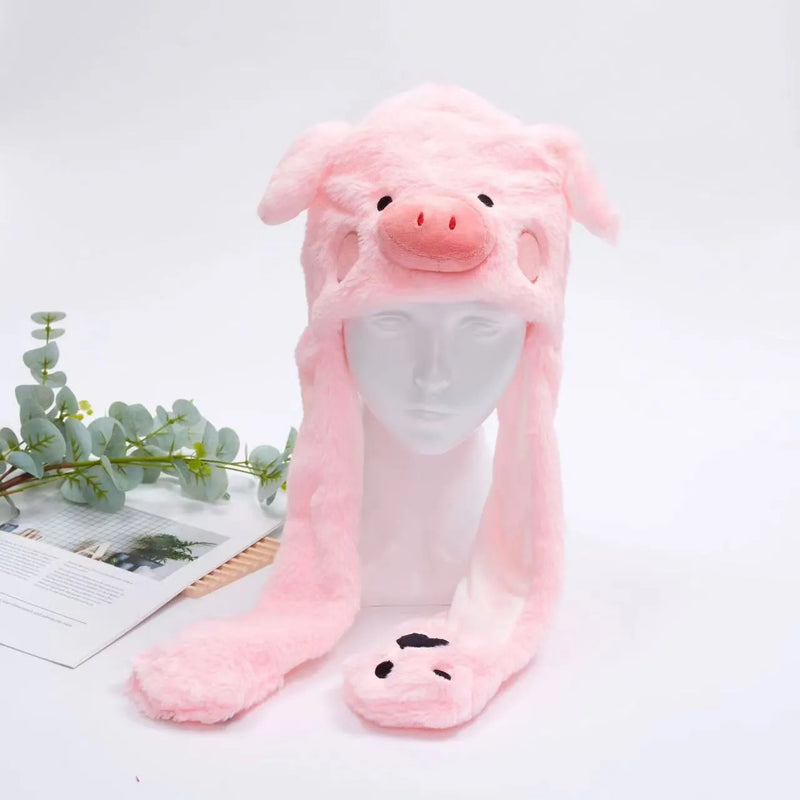 Czapka z daszkiem z ruchomymi uszkami - BunnyBounce Hat