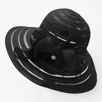 Trendy Dames Organza Zonnehoed - Mirielle