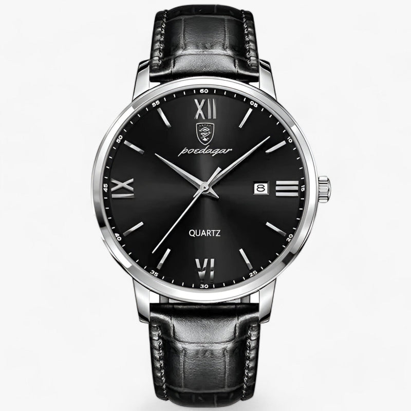 Luxe Herenhorloge met Leren Band – Adrien