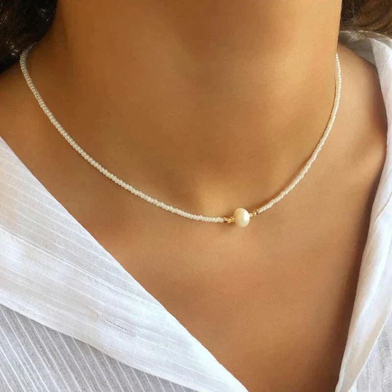 Verfijnde Parelketting (1+1 Gratis) - LuxeParel