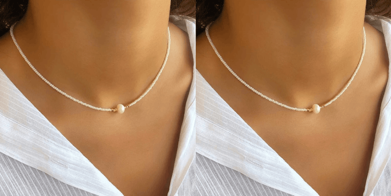 Verfijnde Parelketting (1+1 Gratis) - LuxeParel