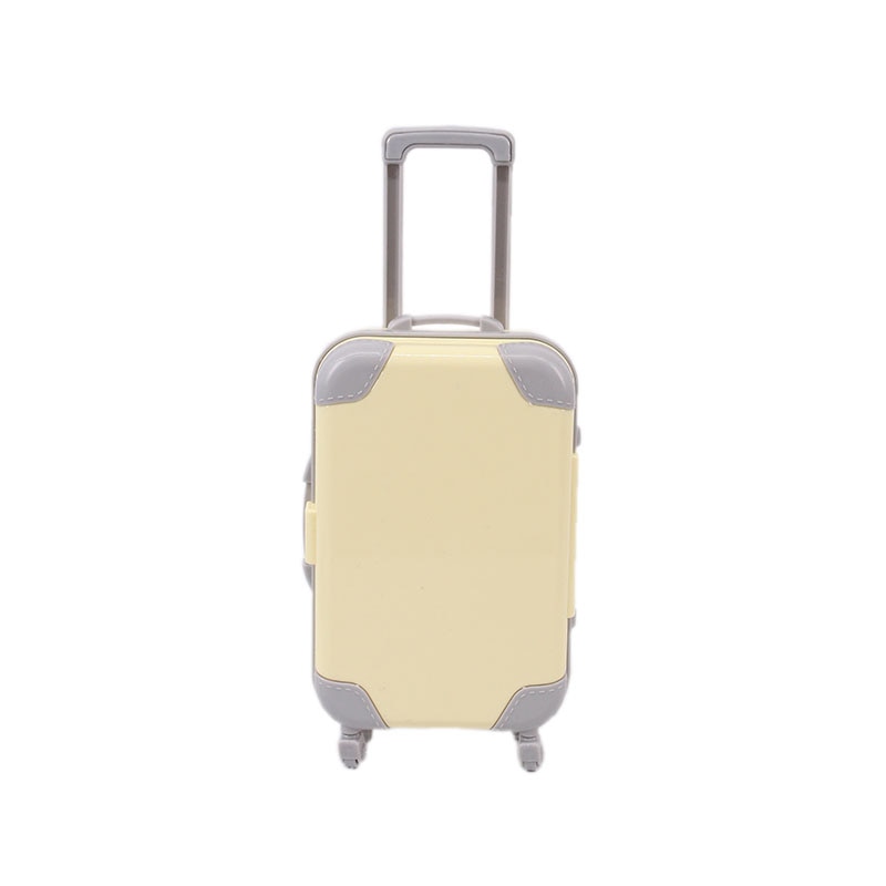Lichtgewicht Poppen Reiskoffer – Duurzaam Accessoire van 13,5 cm(1 kopen, 1 GRATIS)