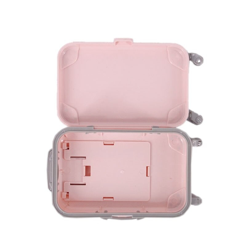 Lichtgewicht Poppen Reiskoffer – Duurzaam Accessoire van 13,5 cm(1 kopen, 1 GRATIS)