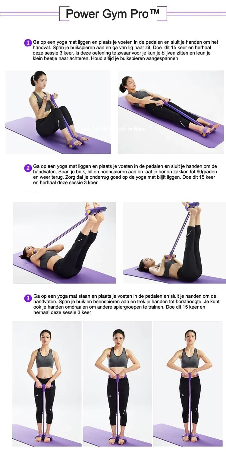 Fitnessowa taśma oporowa - FlexoTrainer