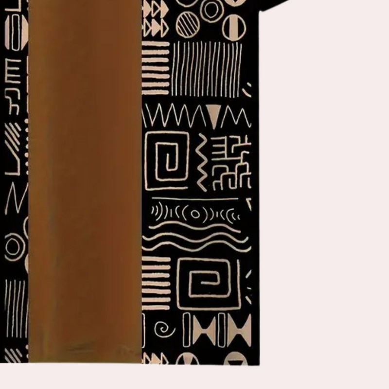 Casual T-Shirt met Kleurblokken voor Heren - Milo