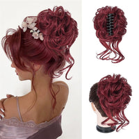 Klem met Hairextension voor Golvende Knot – CurlClip