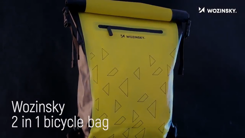 3-in-1 Fietstas voor Bagagedrager - Max