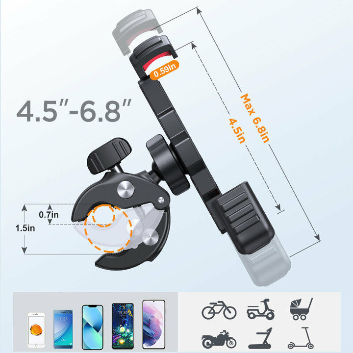 Robuuste Fiets Smartphonehouder - SecureGrip