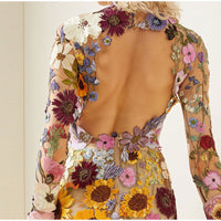 Romantische Bloemenjurk met Fijne Details - Isabella