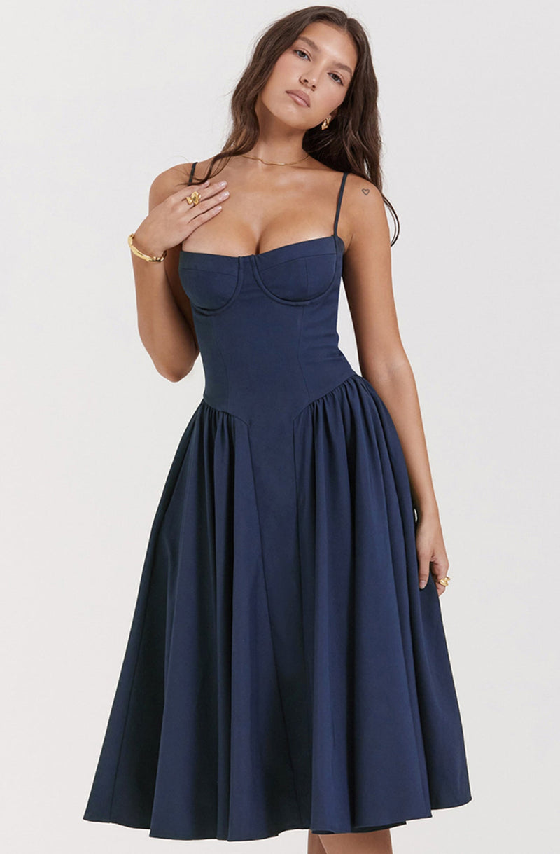 Zomerjurk met Sweetheart Halslijn – Elvira