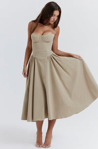 Zomerjurk met Sweetheart Halslijn – Elvira
