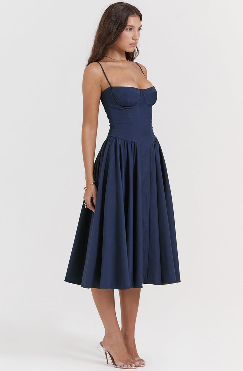 Zomerjurk met Sweetheart Halslijn – Elvira