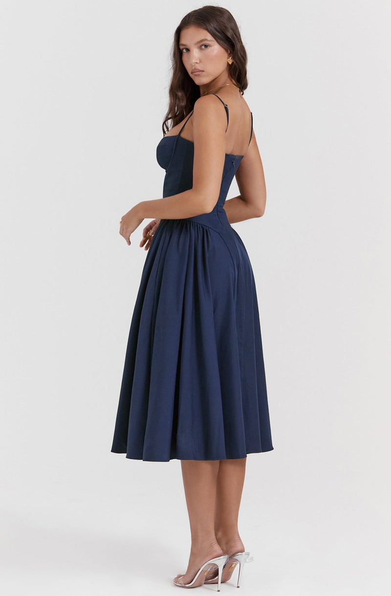 Zomerjurk met Sweetheart Halslijn – Elvira