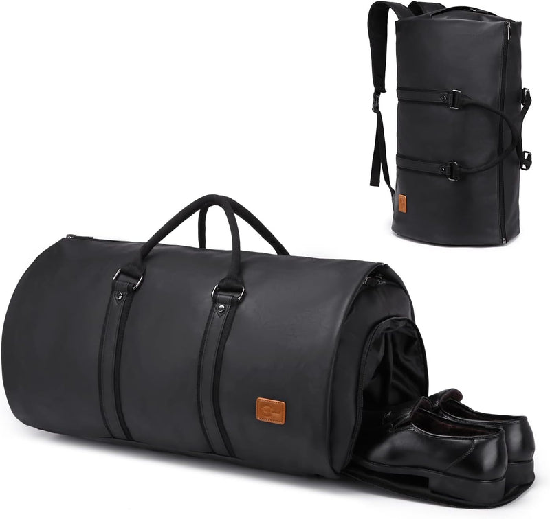 Verstelbare PU Leren Kleding Reistas – Handbagage Weekend Reistas